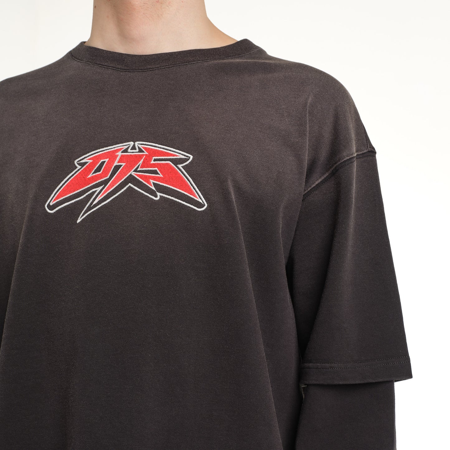 OHIO ACID BLACK LONG-SLEEVE T-SHIRT