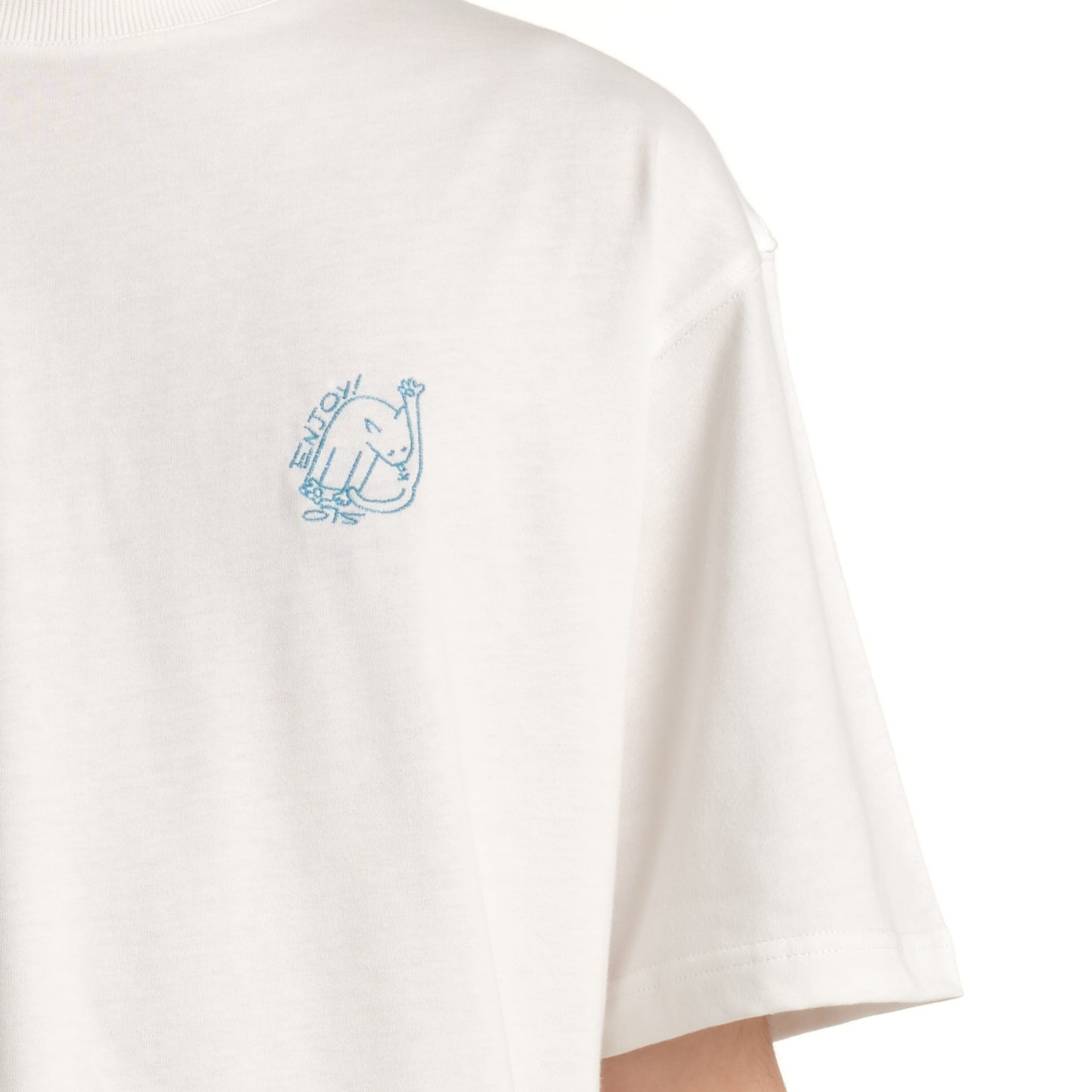 ENJOY WHITE T-SHIRT