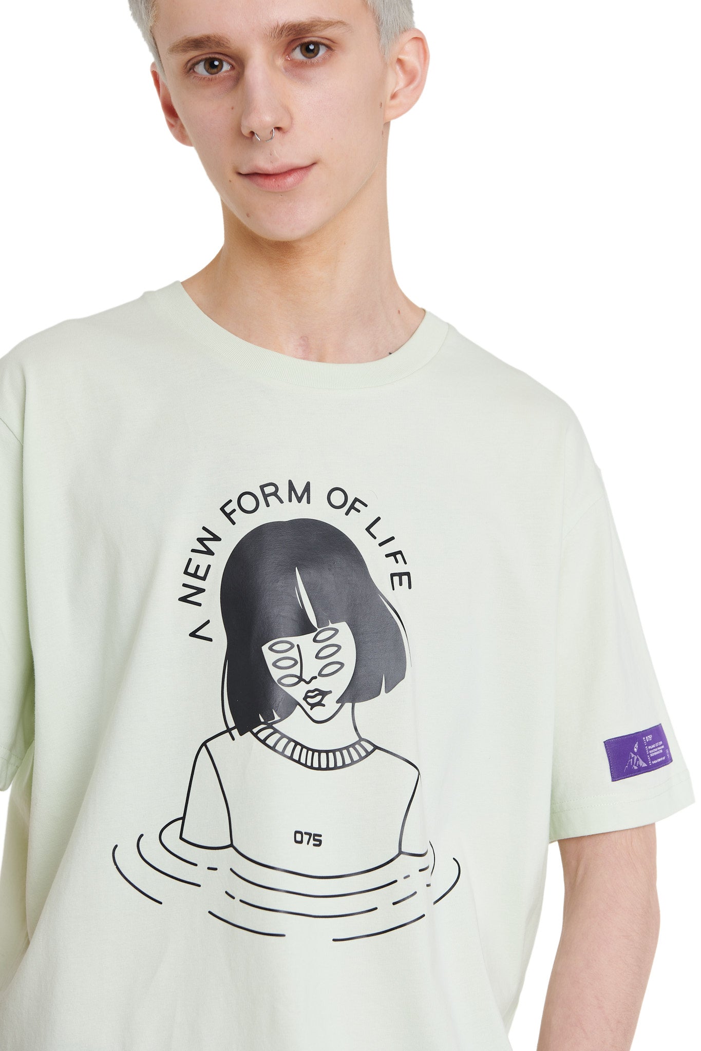 EVA LIGHT GREEN T-SHIRT