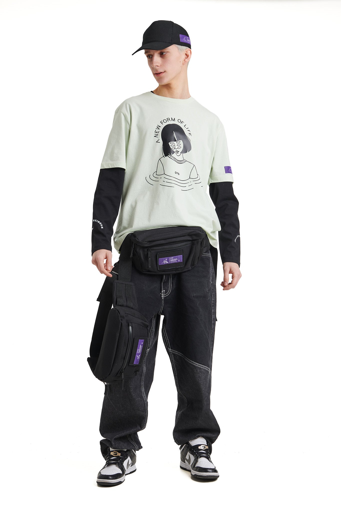 EVA LIGHT GREEN T-SHIRT