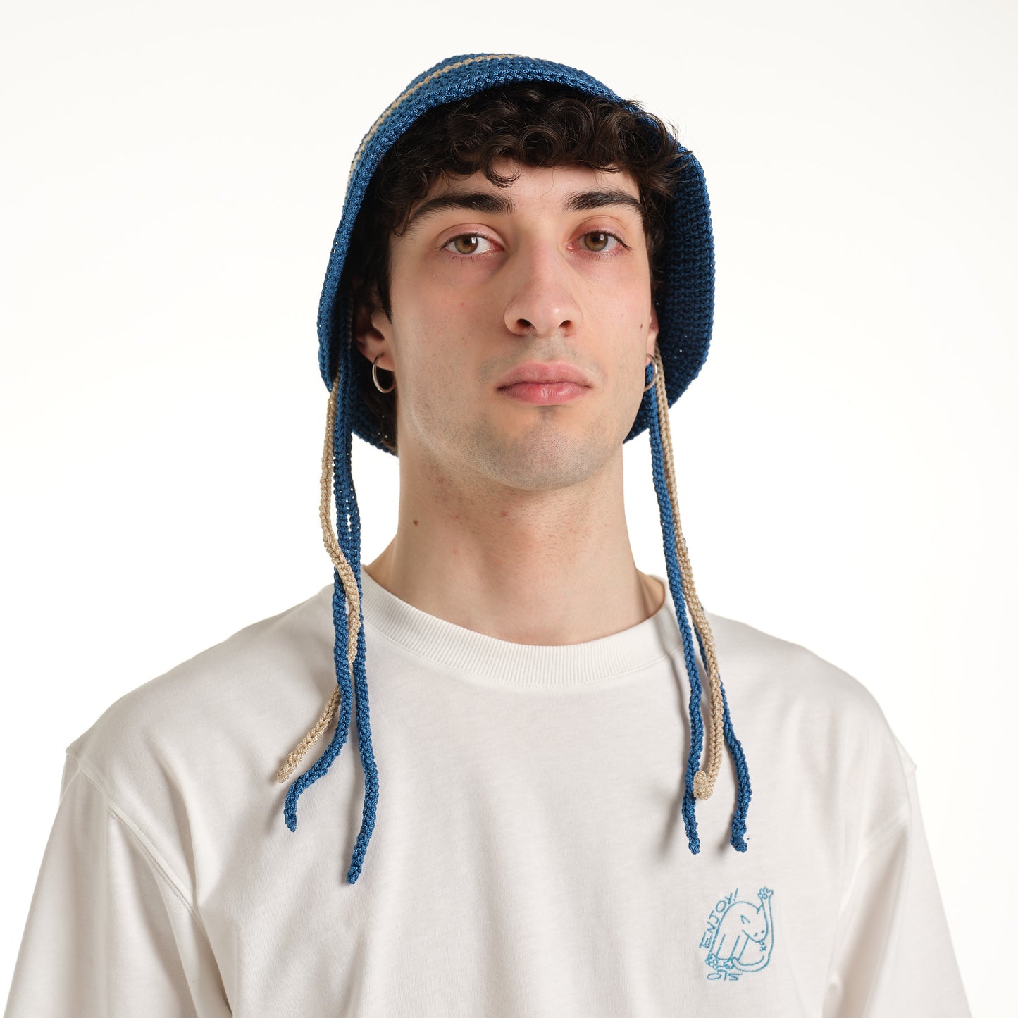 CROCHET BUCKET HAT SUGAR PAPER-IVORY