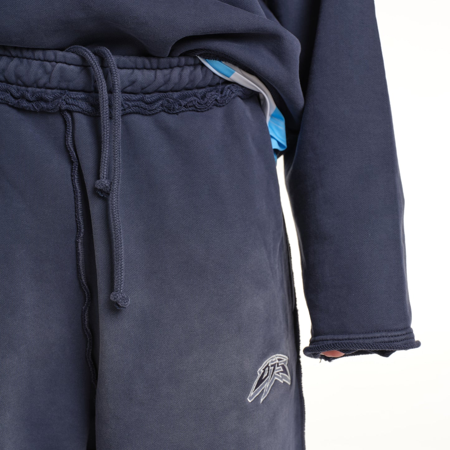 REVERSE ACID BLU FLARE SWEATPANTS