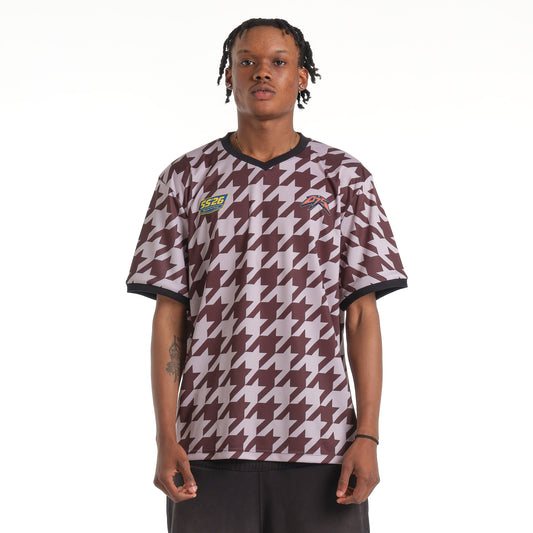HOUNDSTOOTH BLACK-GREY T-SHIRT