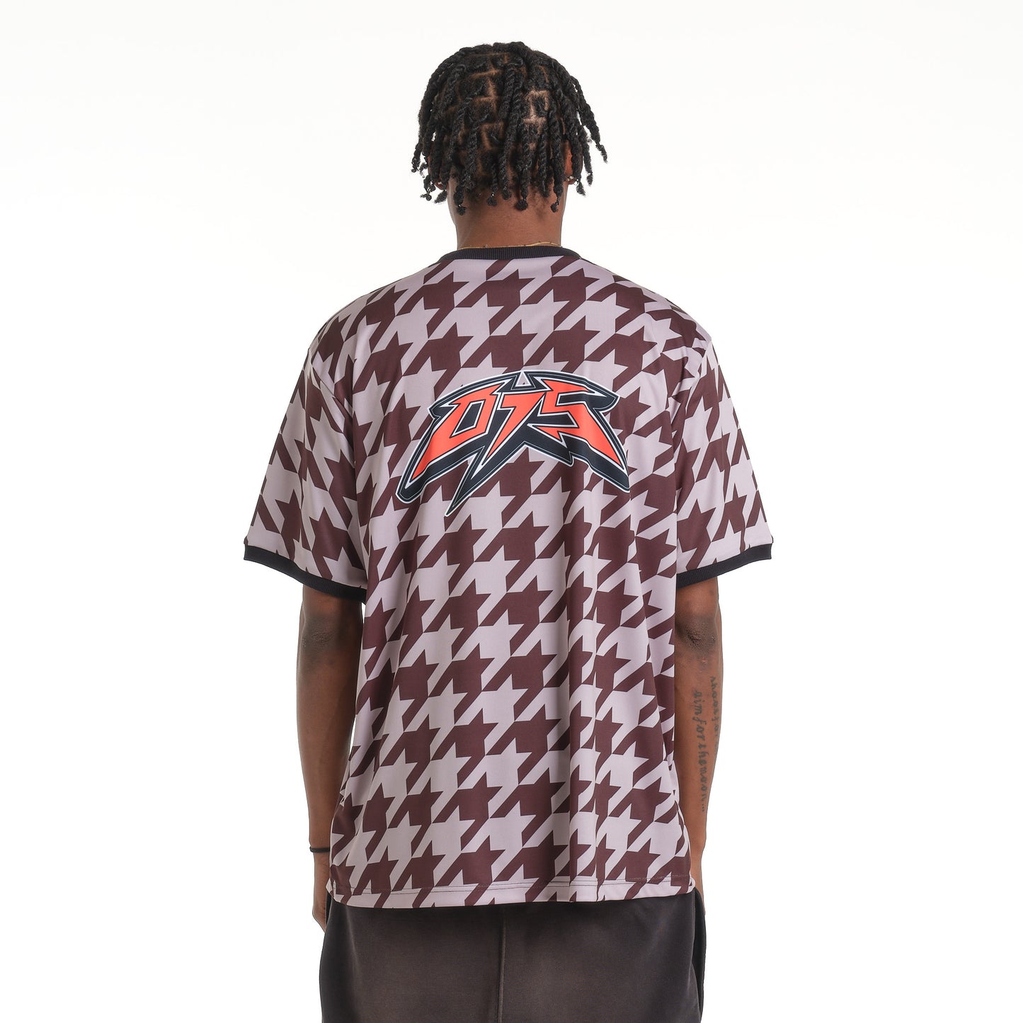 HOUNDSTOOTH BLACK-GREY T-SHIRT