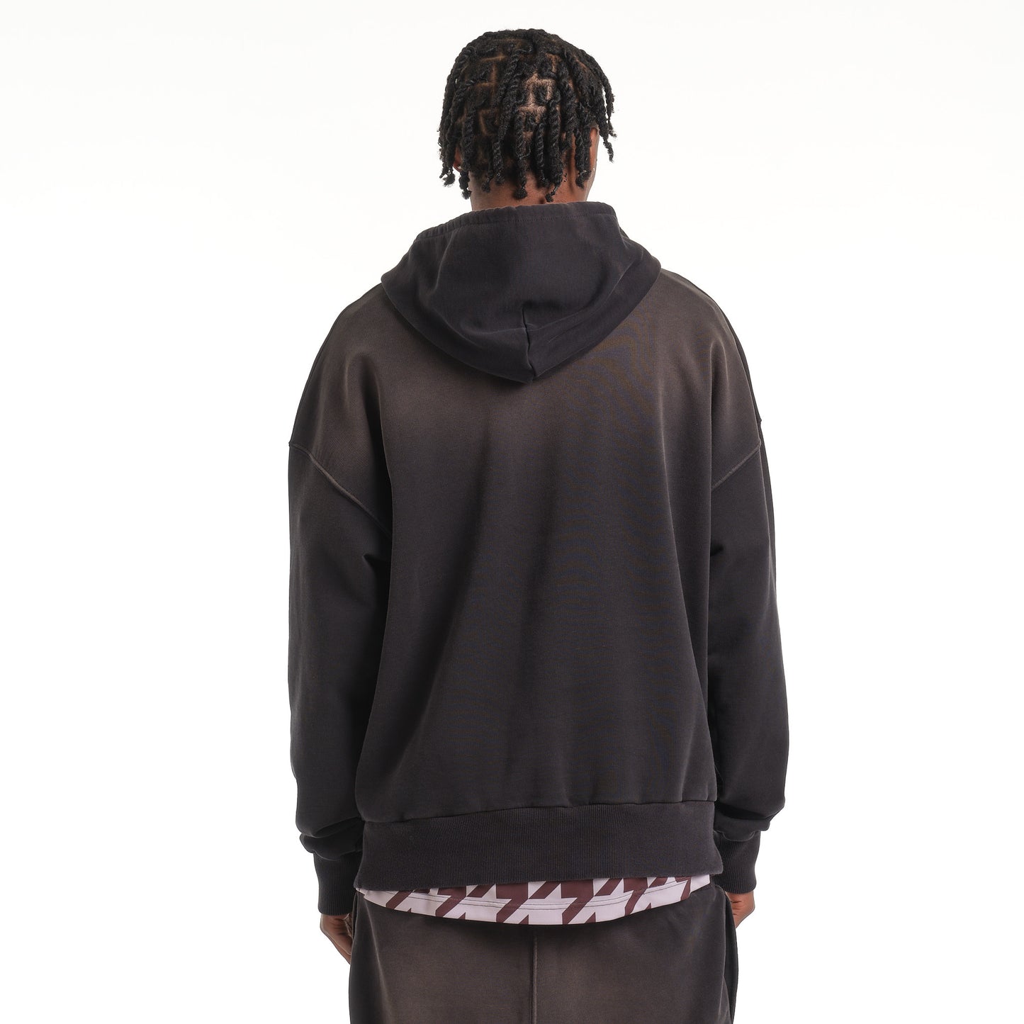 LOGO ACID BLACK HOODIE