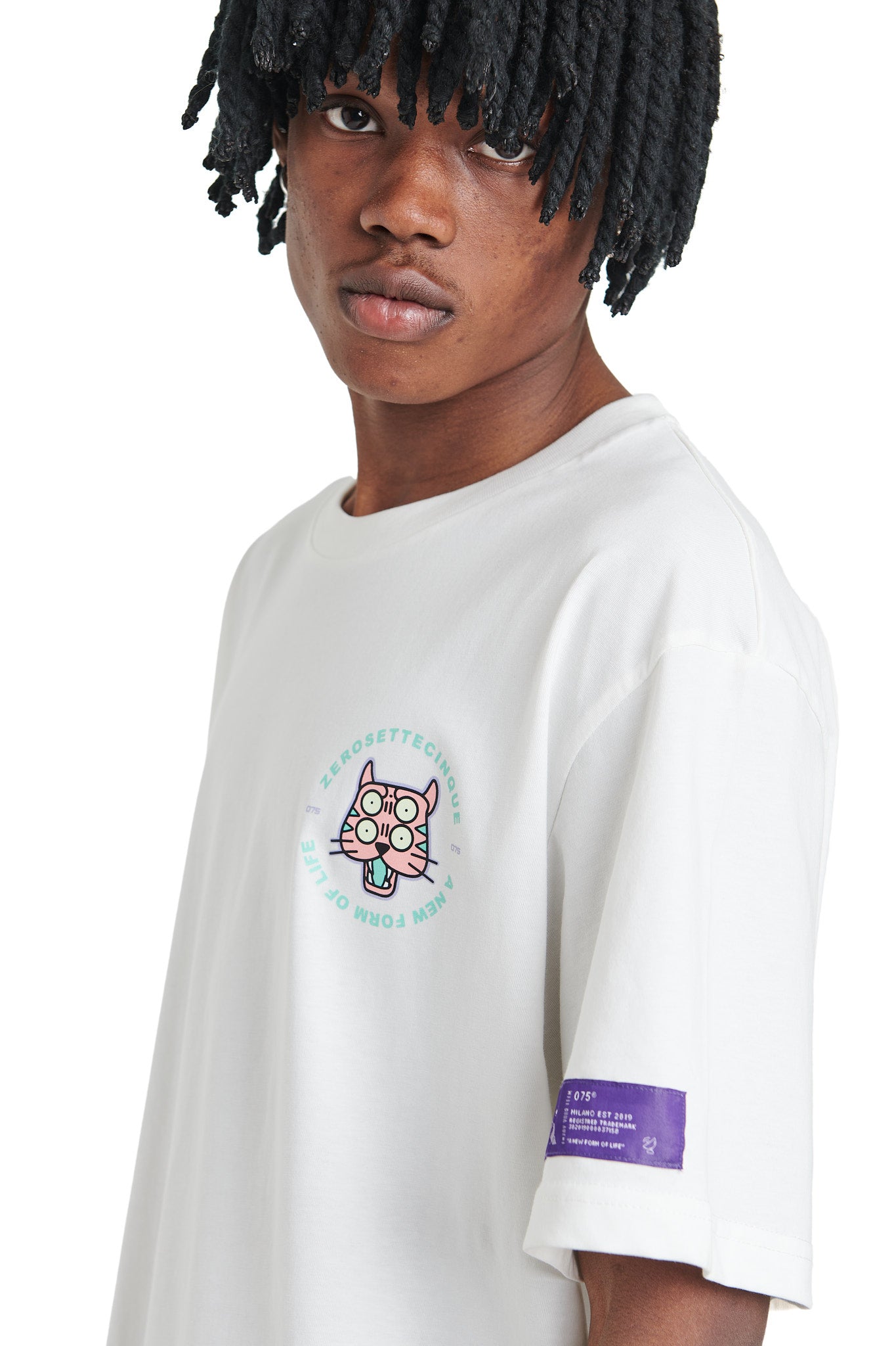 TIGER ICE WHITE T-SHIRT