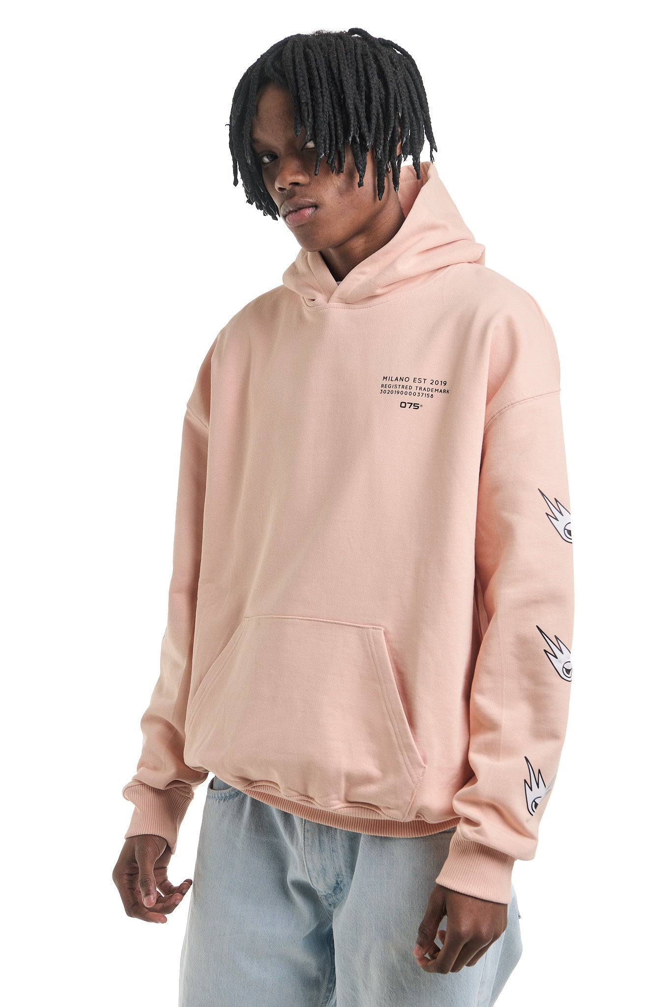 LANDING PEACH HOODIE