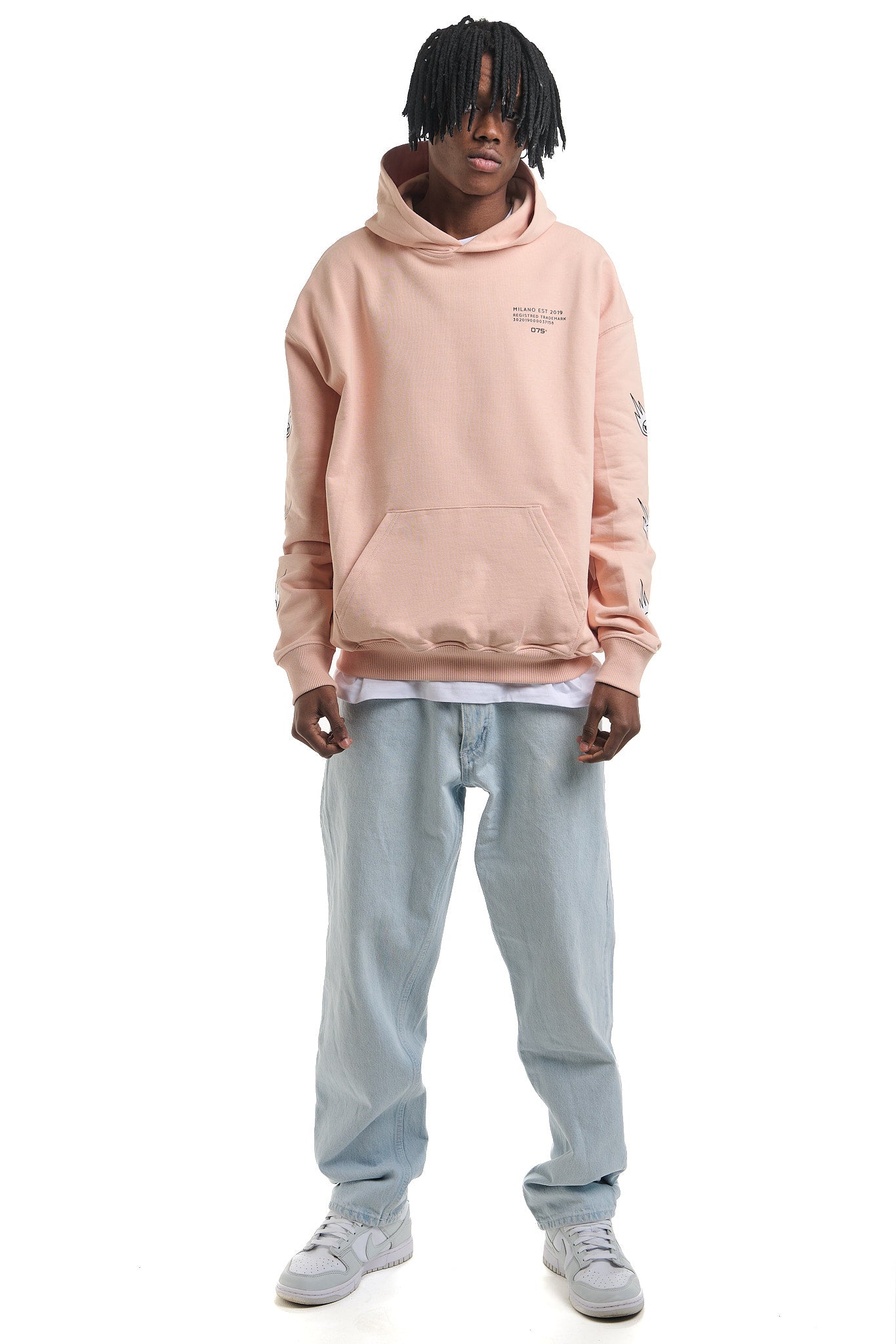 LANDING PEACH HOODIE