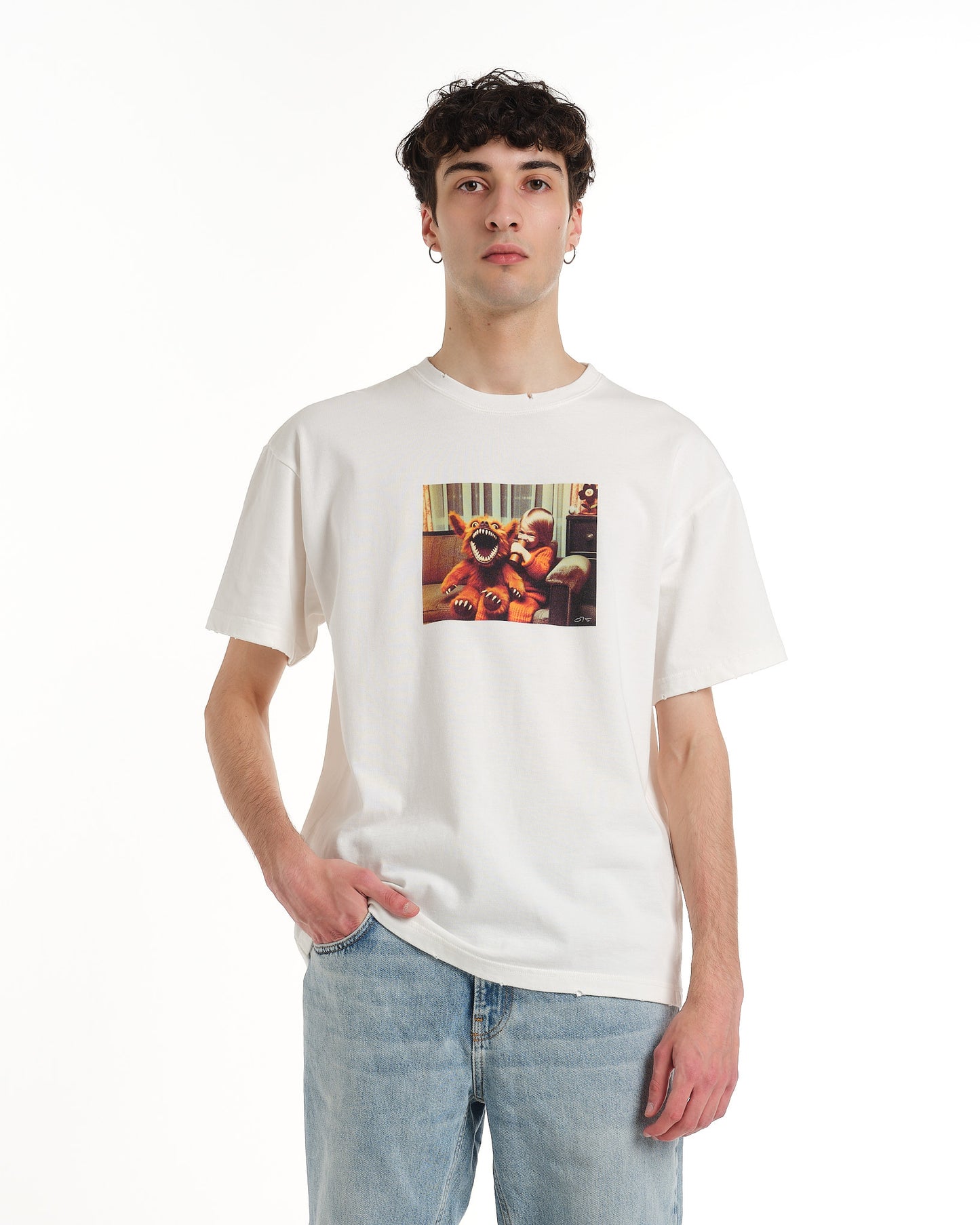PLUSH WHITE SALT T-SHIRT