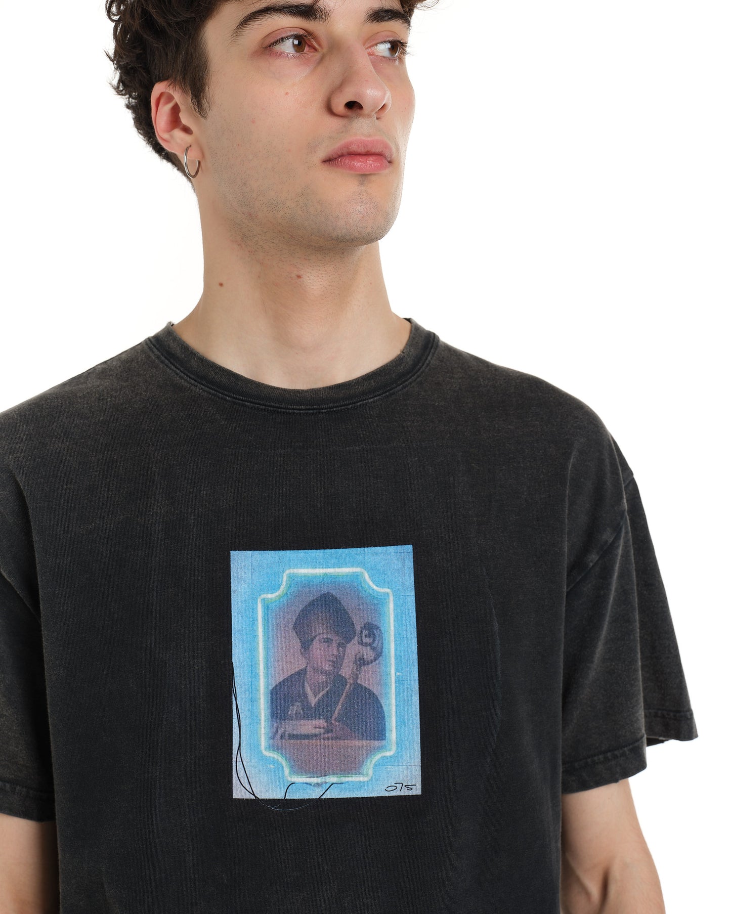 SAN GENNARO ACID GREY T-SHIRT