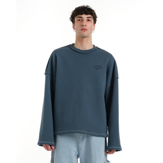 REVERSE SUGAR PAPER CREWNECK